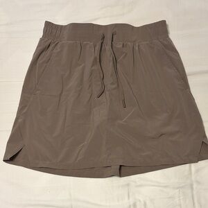 All in Motion Taupe Skirt